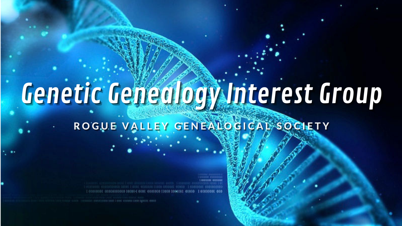 Genetic Genealogy SIG